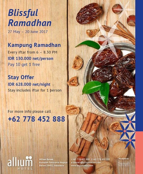 Paket Buka Puasa Ramadan Kampung Betawi Allium Hotel