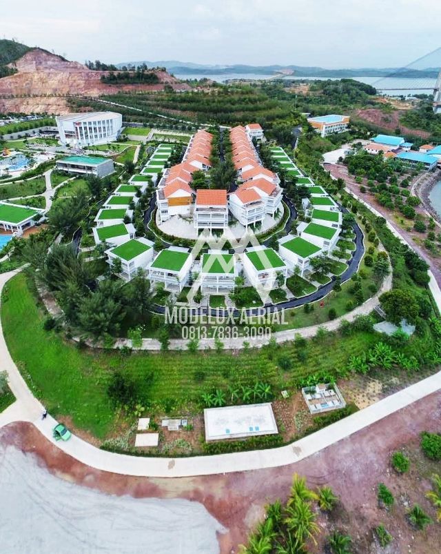 Rooms at Harris Resort Barelang Batam aerial view